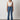 Womens High Waist Bootleg Denim