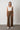 Wolfe Denim Wide Leg - Tobacco Brown