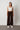 Patch Pocket Wide Leg Denim - Brown